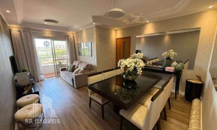RR0213 LINDO APARTAMENTO A VENDA 78m² - RESIDENCIAL GIRASSOL - OPORTUNIDADE - 3 Dorms 2 Vagas - Nova Odessa, SP - Ótima Localização
