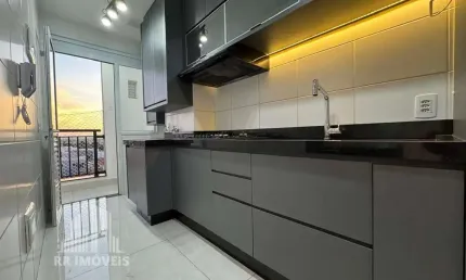 Rr0180d apartamento 57m² condomínio kairós - oportunidade - 2 dorms 2 vagas - santa bárbara d'oeste, sp - ótima localização - jardim são francisco
