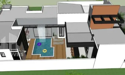 RR0132D CASA A VENDA 180m² JARDIM RECANTO DAS ÁGUAS  - OPORTUNIDADE - 3 Dorms 2 Vagas - Nova Odessa, SP - Ótima Localização