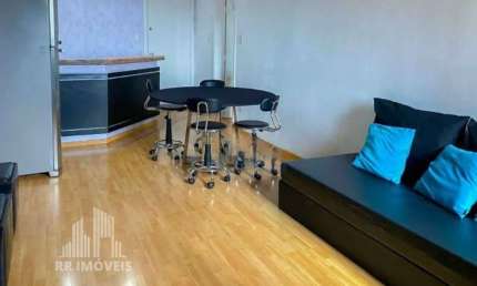 RR7970 Apartamento MOBILIADO 56m² CONDOMÍNIO LE BOUGAINVILLE - OPORTUNIDADE - 1 Dormitório 1 Vaga - BARUERI SP -  Ótima Localização - ALAMEDA GRAJAU