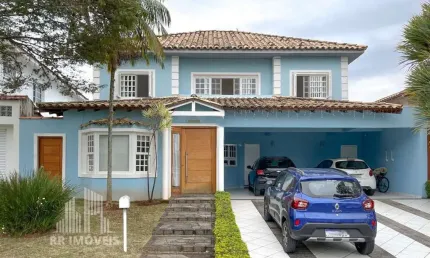 Rr8202 casa 329m² condomínio residencial 12 - oportunidade - 4 dorms 4 vagas - santana de parnaíba, sp - ótima localização - alphaville