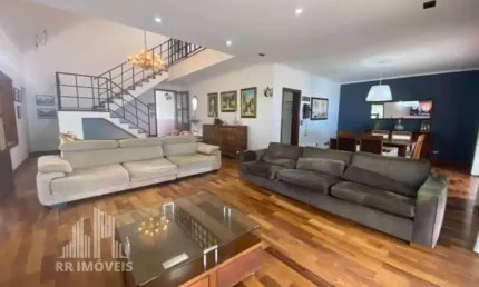 Rr8467 casa 450m² condomínio residencial 9 - oportunidade - 4 suítes 4 vagas - santana de parnaíba, sp - alphaville - ótima localização