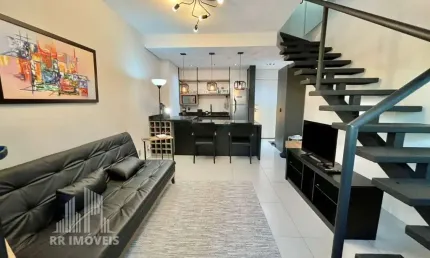 Rr8489 duplex 52m² condomínio selenita residence long stay - oportunidade - 1 dorm 1 vaga - barueri, sp - ótima localização - bethaville