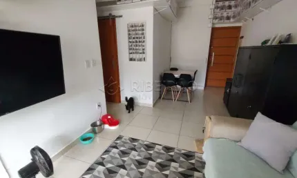 Apartamento no jardim botânico, 02 dormitórios com armários planejados sendo 01 suite.