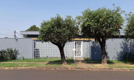Casa térrea 4 dormitórios piscina locação ribeirania