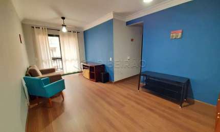 Apartamento no Bairro Jd. Palma Travassos com 03 dormitórios, armários planejados sendo 01 suite, 02 vagas de garagem.