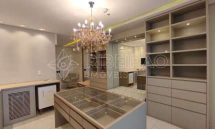 Sala comercial com mobília para locação no Edifício Neo Ribeirão