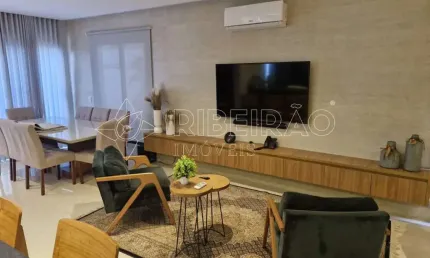 Casa mobiliada locação 03 suítes com piscina no condomínio Buona Vitta Ribeirão