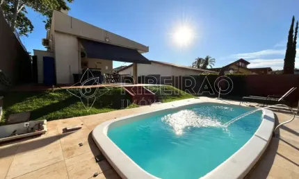 Casa térrea com 3 suítes planejadas para venda e locação bairro City Ribeirão