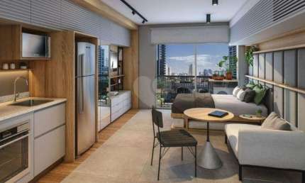 Apartamento á venda no Itaim Bibi  com  1 quartos  1 banheiros
