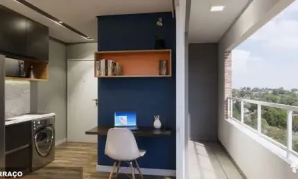 Apartamento no brooklin paulista, 27m² 1 suite e 1 vaga .