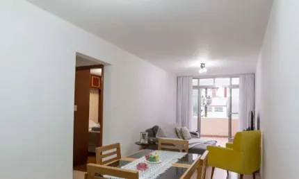 Apartamento com Quintal Vila Romana | 70m² | 01 Quarto | 01 vaga