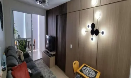 Apartamento no Condomínio Teg Sacoma na Vila Dom Pedro I com 45m² 1 dormitório 1 banheiro 1 vaga