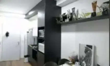 Apartamento no Condomínio Movva Sp no Centro com 40m² 1 dormitório 1 banheiro 1 vaga