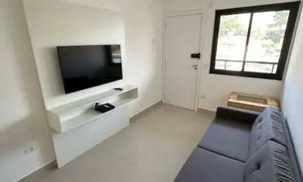 Apartamento de 40m² localizado perto do metrô Jabaquara.