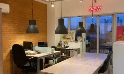 Sala comercial à venda em santo amaro com 32m² 1 banheiro 1 vaga