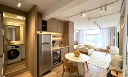 Apartamento no Condomínio Palacio W. Zarzur no Centro com 37m² 1 dormitório 1 banheiro