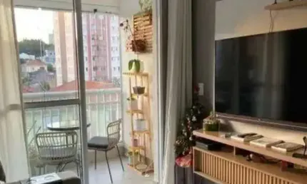 Apartamento no Condomínio Vertical Terras Do Cha na Vila Guarani (Z Sul) com 59m² 2 dormitórios 2 banheiros 1 vaga