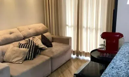 Apartamento no Condomínio Reserva dos Lagos Residencial na Usina Piratininga com 65m² 2 dormitórios 1 suíte 2 banheiros 1 vaga