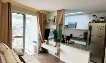 Apartamento no Condomínio Portal Das Aguas na Chácara São João com 75m² 3 dormitórios 1 suíte banheiros 2 vagas
