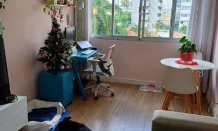 Apartamento no Condomínio Edifício Rebouças na Cidade Monções com 48m² 1 dormitório 1 banheiro 1 vaga