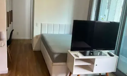 Apartamento com 1 quarto à venda na Avenida dos Carinás, --, Indianópolis, São Paulo