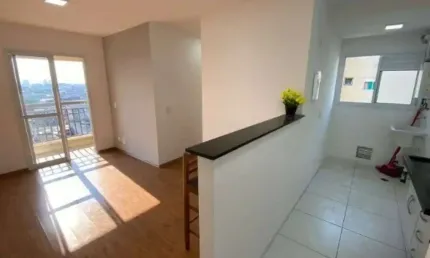 Apartamento no Condomínio Residencial Brisbane na Vila Tolstoi com 45m² 2 dormitórios 1 banheiro 1 vaga
