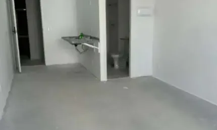 Studio no condomínio hello higienópolis com 30m² 1 dormitório 1 banheiro