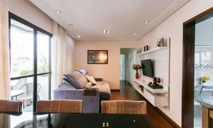 Apartamento à Venda - Jardim Anália Franco, 3 Quartos,  84 m2