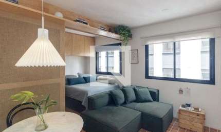Apartamento à Venda - Santa Cecília, 1 Quarto,  28 m2