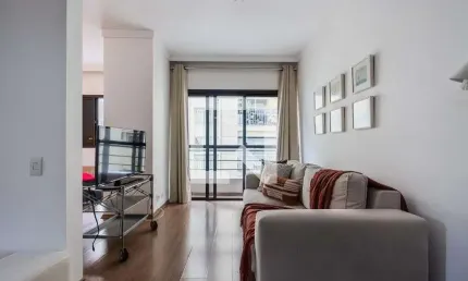 Apartamento à Venda - Jardim Paulista, 1 Quarto,  36 m2
