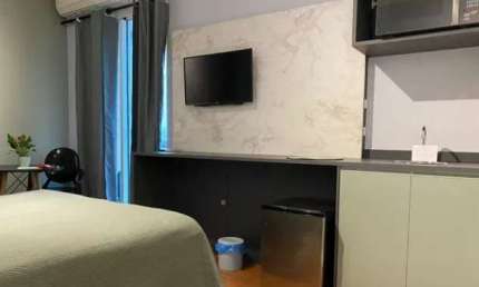 Studio á venda em Moema, com 1 dormitório e 1 vaga.