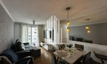 Apartamento à venda no Condomínio A Chácara em São Paulo-: 3 quartos, 1 suíte, 2 salas, 2 banheiros, 2 vagas de garagem no Jardim Melo, 68m² de área.