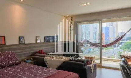 Apartamento com 1 quarto à venda na Avenida Santo Amaro, --, Brooklin Paulista, São Paulo
