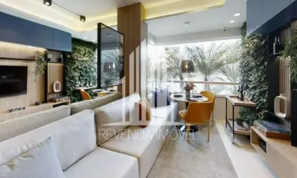 Apartamento à venda em São Paulo-SP, Bairro Santo Amaro. 2 quartos, 1 banheiro, 1 vaga de garagem, 39,02 m² de área.