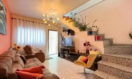 Casa sobrado à venda de 191 m² com 3 dormitórios sendo 1 suíte e 3 vagas de garagem em  jabaquara sp