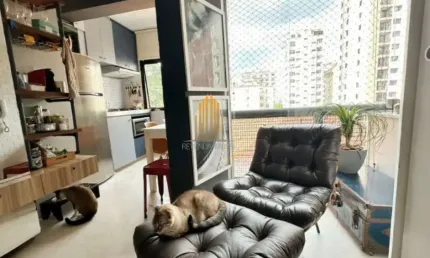Condominio chácara do carvalho em santa cecilia, studio de 38m² com 1 dormitório, 1 vaga.