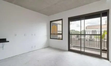 Condomínio on maracatins, indianópolis - apartamento de 24m² com dormitório/sala, 1 banheiro