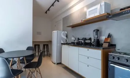 Condomínio bem viver marques de itu, vila buarque - apartamento de 35m² com  2 dormitórios e 1 banhe