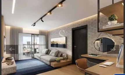 Condomínio Haute Brooklin, Santo Amaro - Studio de 27,73m² com 1 dormitórios e 1 banheiro