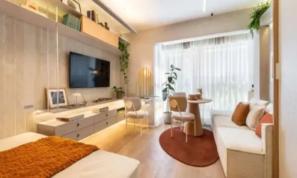Condomínio QG Faria Lima - Pinheiros . Studio á venda com 24m² 1 Dormitório,  1 banheiros  com sacad
