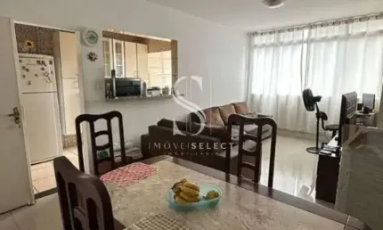 Condomínio dona antonina, santo amaro- apartamento de 95m² com 2 quartos, 1 banheiro e sala de estar