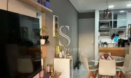 Condomínio terras do chá na vila guarani apartamento com 59,25m² com 2 dormitórios, 1 varanda e 1 va