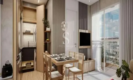 CONDOMÍNIO VILLA PERDIZES WELCONX, PINHEIROS, APARTAMENTO DE 39M² COM 1 DORMITORIO E 1 BANHEIRO