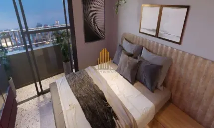 Edificio do it quata, vila olimpia- apartamento de 24m² com 1 dormitório, 1 banheiro, varanda e não
