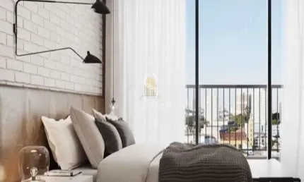 CONDOMÍNIO VITACON BOA VISTA - STUDIO DE 32M² COM DORMITÓRIO, BANHEIRO E VARANDA.