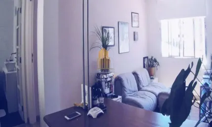 Condomínio edificio aratas em indianópolis, apartamento de 50m² com 1 domritório, 1 vaga.