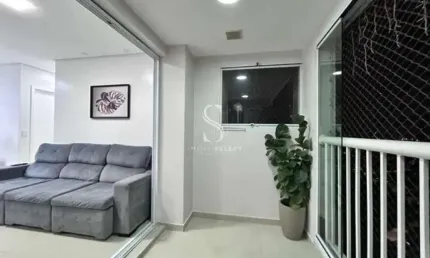 EDIFICIO MOB MORUMBI- APARTAMENTO DE 61m² COM 2 DORMITÓRIOS , 1 SUITE E 2 VAGAS Á VENDA