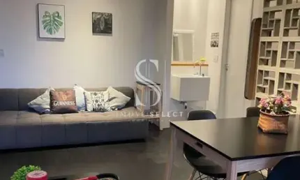 Condomínio residencial studio 38 na vila andrade, apartamento de 38m² com 1 suíte, 1 vaga.