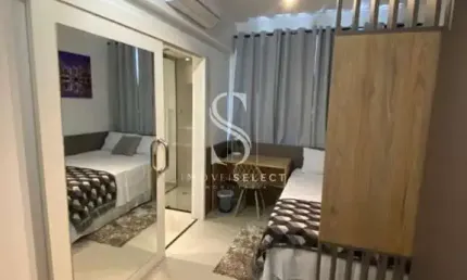 Condomínio vn turiassu 1473 em perdizes, studio de 18m² sem vaga.